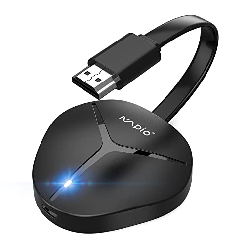 Wireless Hdmi Display Dongle, Adattatore 4K Hdr Wifi Hdmi Streaming Video Sincronizzazione Compatibile Con Telefono/Pad/Android/Os/Windows/Mac/Pc A Hd