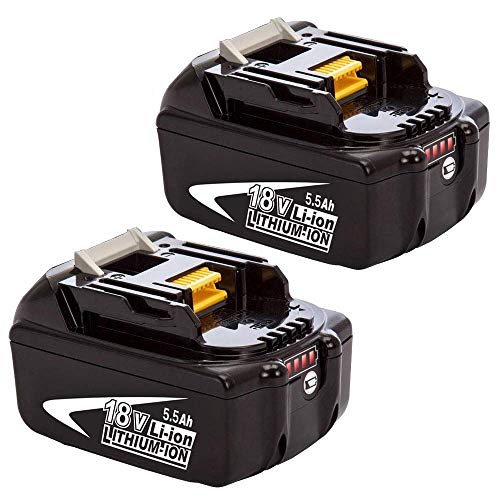 Bl1860B Per Makita 18 V Batteria Di Ricambio Per Makita Bl1860 Bl1850B Bl1850 Bl1840 Bl1845 Bl1835 Bl1830 Bl1815 Lxt-400 Con Indicatore