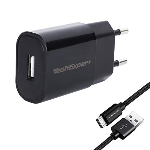 Kit Caricabatterie Nero Per Asus Zenpad Z300 Z300C Z300M /Nexus 7 9 10/Memo Pad Fhd 10/Fonepad 7 8/Padfone 2/Transformer Book T100/Transformer Pad Tf1
