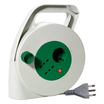 Fanton 01283 Avvol. 10Mt 3X1, 5 Biv +Schuko Con Disgiuntore