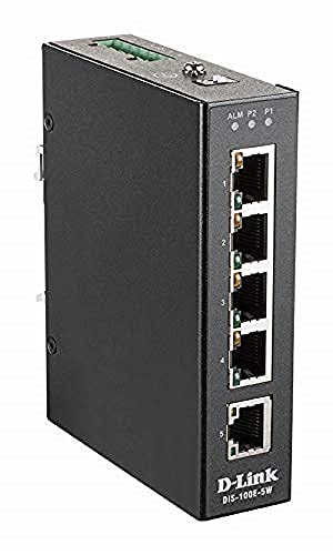 D-Link Dis-100E-5W Switch Di Rete No Gestito L2 Fast Ethernet (10/100) Nero