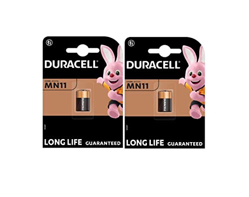 2X Duracell Mn11 A11 11A (2 Blister Da 1 Batteria) 2 Pile
