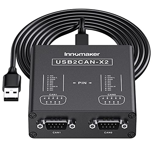 Convertitore Usb A Can A Doppio Canale Per Raspberry Pi4/Pi3B+/Pi3/Pi Zero (W)/Jetson Nano/Tinker Board/Qualsiasi Sbc/Desktop/Laptop Supporto Windows