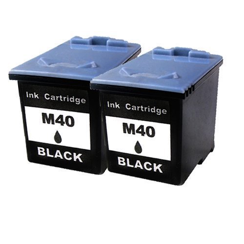 2 Cartuccia Rigenerate Ink-M40 D'Inchiostro Per Stampanti Samsung Sf 330 / Sf 335T / Sf 340 / Sf 345Tp / Sf 360 / Sf 365Tp