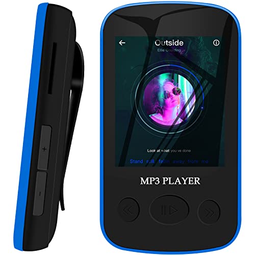 Lettore Mp3 Sportivo Leggero Da 32 Gb - Mini Lettore Musicale Indossabile Aiworth Con Bluetooth 5.0, Suono Hifi, Lettore Mp3 A Clip Per Jogging, Fino 
