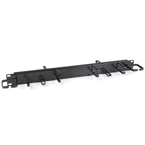 Startech.Com Pannello Gestione Cavi Orizzontali Per Armadi Rack 1U Da 19" Con Anelli Guida