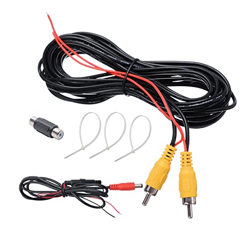Parkvision Cavo Video Rca Universale Per Il Collegamento Di Monitor E Telecamera Per Retromarcia Accessori Cavo Prolunga Con Jack Video Rca Giallo A F