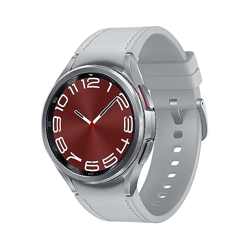 Samsung Galaxy Watch6 Classic 43Mm Smartwatch Fitness Tracker, Monitoraggio Benessere, Batteria A Lunga Durata, Bluetooth, Ghiera Interattiva In Accia