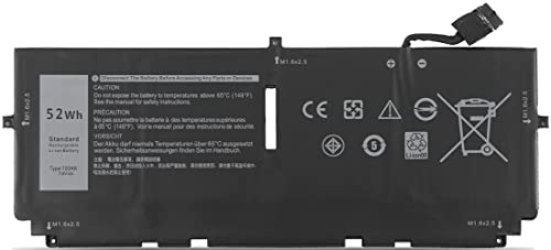 Askc 722Kk Laptop Batteria Per Dell Xps 13 9300 2020 I5 Fhd Xps 13 9310 Series 2Xxfw 02Xxfw Fp86V 0Fp86V Wn0N0 0Wn0N0 P117G P117G001 P117G002 7.6V 52W