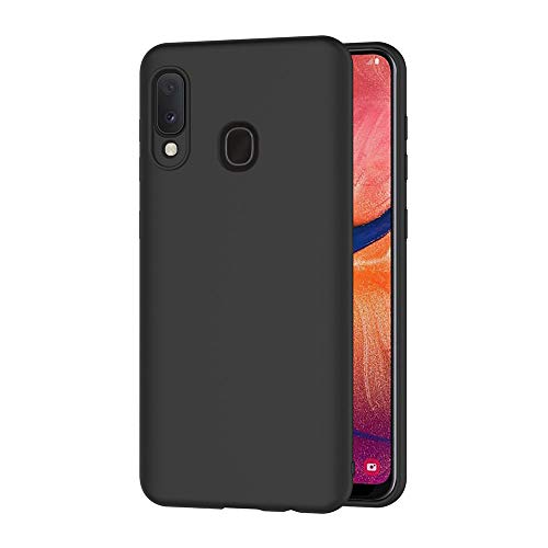 Aicek Cover Compatible Samsung Galaxy A20E Cover Samsung A20E Nero Silicone Case Molle Di Tpu Sottile Custodia Per Galaxy A20E (5.8 Pollici)