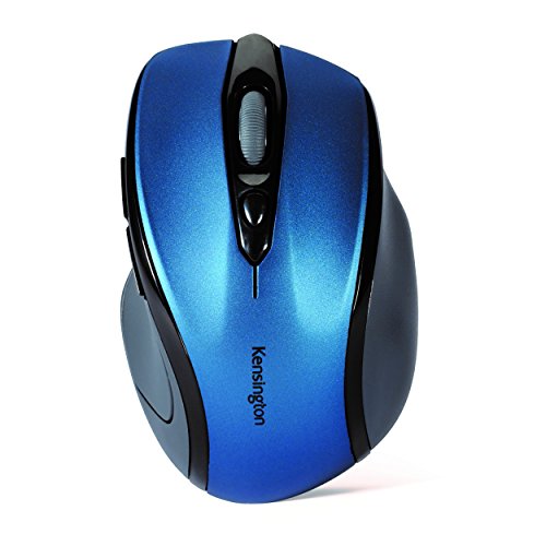 Kensington Mouse Pro Fit Wireless, Mouse Ottico Di Medie Dimensioni, Per L'Home Office, 5 Pulsanti E Design Ergonomico Per Destrorsi, Connessione Plug