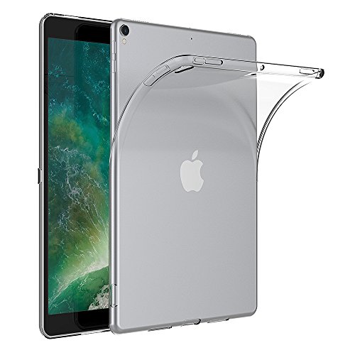 Aicek Cover Ipad Pro 10.5, Trasparente Silicone Cover Per Ipad Pro 10.5 Custodia Ipad Pro 10.5 (10.5 Pollici) Silicone Cover Case