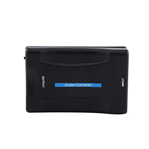Convertitore Da Scart A Hdmi Adattatore Audio Video Con Cavo Usb Supporto Uscita 720P 1080P