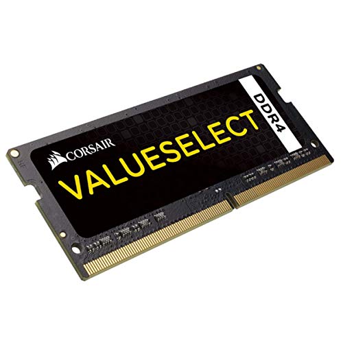 Corsair Value Select Sodimm 16Gb (1X16Gb) Ddr4 2133Mhz C15 Memoria Per Laptop/Notebook , Nero
