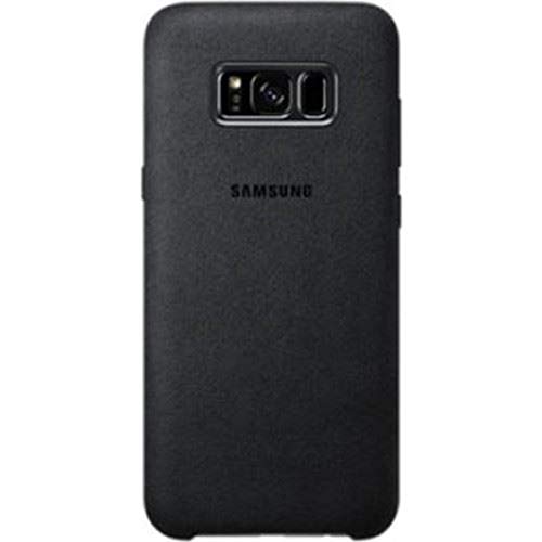 Samsung Alcantara, Copertina Per Samsung S8 Plus, Grigio Scuro (Dark Gray)