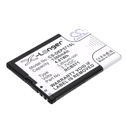 Techtek Batterie Compatibile Con [Aligator] A430, A600, A610, A620, A680, Per [Brondi] Amico Ci Sento, Amico Chic, Amico Sicuro, Elegant 1, W6, Per [F