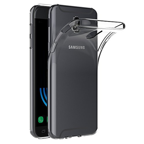 Aicek Cover Samsung Galaxy J5 2017, Cover Samsung J5 2017 Silicone Case Molle Di Tpu Trasparente Sottile Custodia Per Galaxy J5 2017 (5,2 Pollici Sm-J