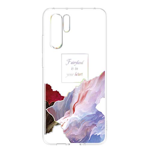 Huawei P30 Pro Clear Cover Case - Float Fairyland