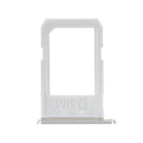 Compatibile Con Samsung Galaxy S6 Edge + Plus G928 G928F Slot "Silver" Slitta Porta Sim Alloggio Scheda Vassoio Nano Sim "Bianco"
