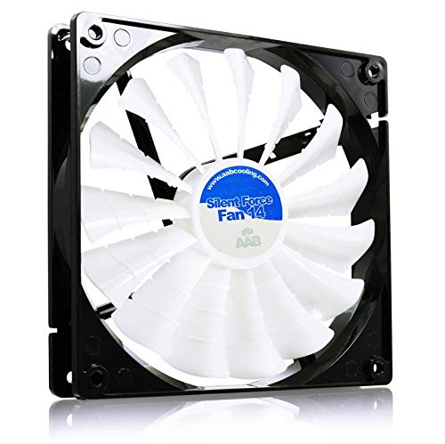Aabcooling Silent Force Fan 14 - Una Silenziosa E Molto Efficiente 140Mm Ventola Pc, Raffreddamento Per Computer, Ventilatore 12V, Ventola Aspirazione