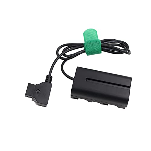 Hangton - Adattatore Di Alimentazione Per Fotocamera D-Tap Np-F970 F570 F550, Adattatore Di Alimentazione Dc Per Atomos Shogun Inferno Ninja (70 Cm)