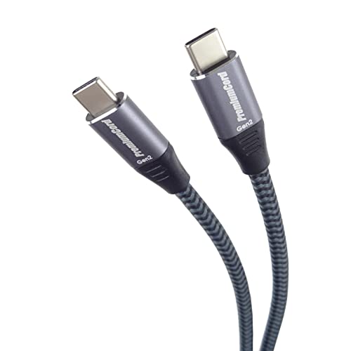 Premiumcord Cavo Di Collegamento Usb-C 3.2 Gen 2X2, Cavo Dati Superspeed Fino A 20 Gbps, Cavo Di Ricarica Fino A 5 A, Usb 3.2 Generazione 2X2 Tipo C, 