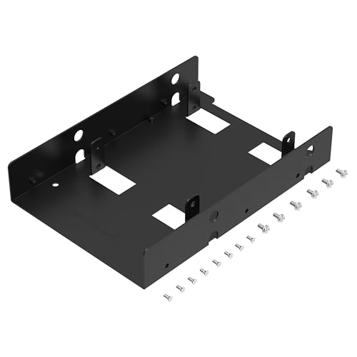 Sabrent Kit Per Staffa Di Montaggio Per Hard Disk Interno Da 2.5 Pollici A 3.5 Pollici (Bk-Hddf)