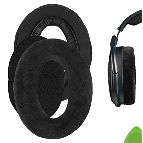 Geekria Replacement Velvet Earpad For Hd545, Hd565, Hd580, Hd600, Hd650 Headphone Velvet Ear Pad/Ear Cushion/Ear Cups/Ear Cover/Earpads Repair Parts