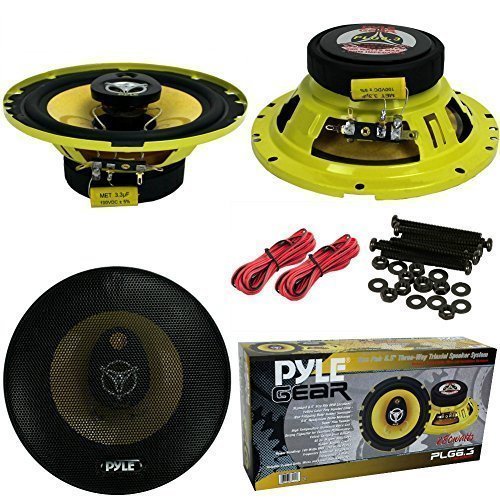 Coppia Di Altoparlanti Diffusori Pyle Plg6.3 Plg 6.3 Da 16,50 Cm 165 Mm 6,5" Da 280 Watt Rms E 560 Watt Max A Coppia Da Predisposizione Auto Sistema A