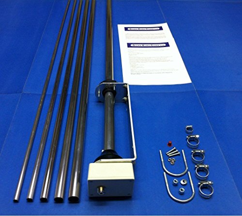 Sigma Eurocom Se-Hf-X80 Antenna Verticale, Senza Radio, Da 80 A 6 Metri