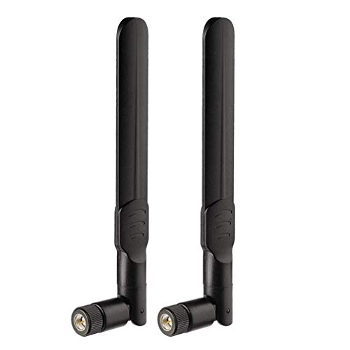 Bingfu Antenna 4G Lte Sma Maschio 8Dbi Per Tim Vodafone Iliad Windtre Zte Lte 4G Lte Router Modem Gateway Cellulare Telecamera Telefono Di Casa,2 Pacc