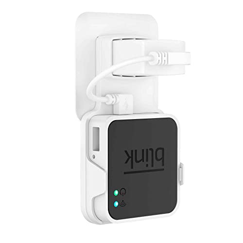 Cozycase Supporto Da Parete Per Modulo Blink Sync Module, Wall Mount Su Presa Per Hub Wifi Per Telecamera Di Sicurezza Esterna Ed Interna Blink Xt, Se