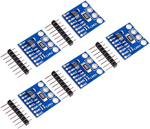 Tecnoiot 5Pcs Ina226 Iic I2C Interface Bi-Directional Current/Power Monitoring Sensor
