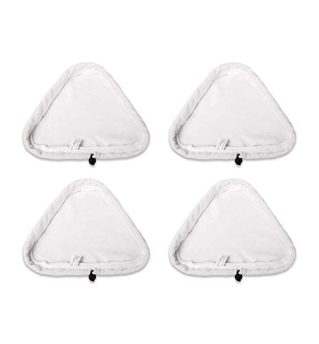 Malayas Set Di 4 Panni Lavabili Triangolari In Microfibra Per Pulizia Vax S1S2 E X5 Steam Mops