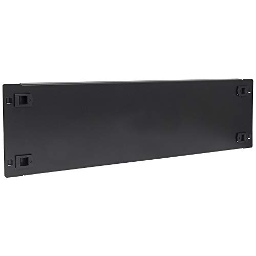 Techly Professional 362381 Pannello Cieco Toolless A Clip Per Armadi Rack 19" 3U Nero Nero