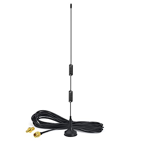 Bingfu Antenna Rtl Sdr Bibanda 978Mhz 1090Mhz 7Dbi Base Magnetica Sma Maschio Mcx Per Ricevitore Ads-B Aviazione Radio Definito Software Rtl Sdr Ricev