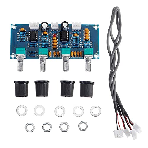 Fasizi Xh-A901 Ne5532 Preamplificatore Preamplificatore A Scheda Tono Con Bassi Alti Regolazione Del Volume Pre-Amplificatore Regolatore Tono Per Sche