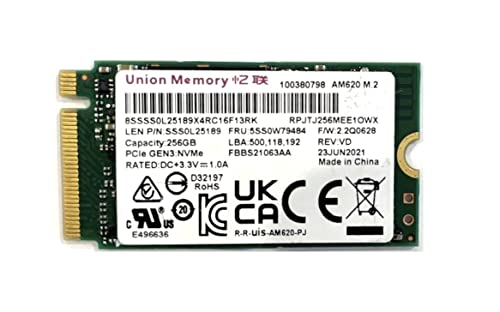 Oem Union Memory 256Gb M.2 Pci-E Nvme Interno Solid State Drive 42Mm 2242 Fattore Di Forma