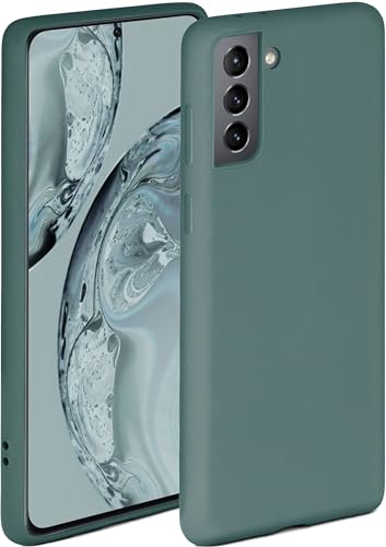Oneflow Custodia Morbida Compatibile Con Samsung Galaxy S21 Plus, Custodia In Silicone Con Bordo Rialzato Per La Protezione Dello Schermo, Custodia Mo