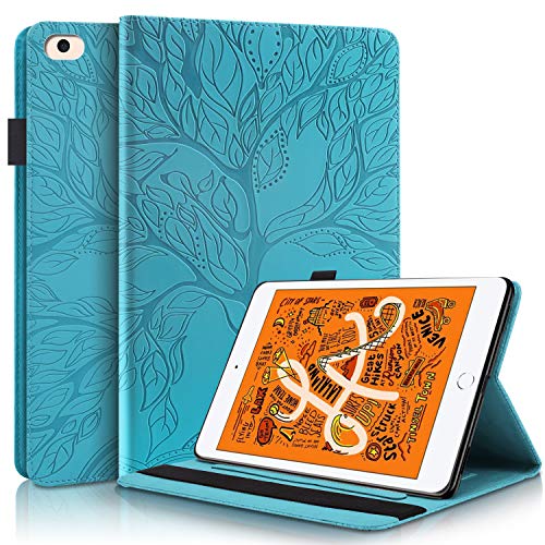 Custodia Per Ipad Mini 5 Cover /Ipad Mini 4, 7.9 Pollice Cover Custodia In Pu Pelle A Portafoglio Flip Case, Con Stand Funzione E Tasca, Auto Sveglia/
