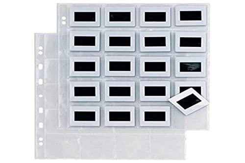 Sei Rota Buste Porta Diapositive Sei Rota - 20 Spazi (5,5X5,5 Cm) - 662514 (Conf. 10)