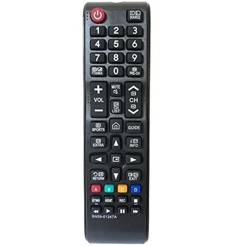 Fycji Nuovo Sostituto Bn59-01247A Telecomando Samsung Per Telecomando Samsung Universale Smart Tv, Nessun Bisogno Di Programmazione Telecomando Samsun