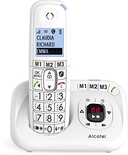 Alcatel - Xl785 Voice +Segreteria C/Blocco Chiamate White