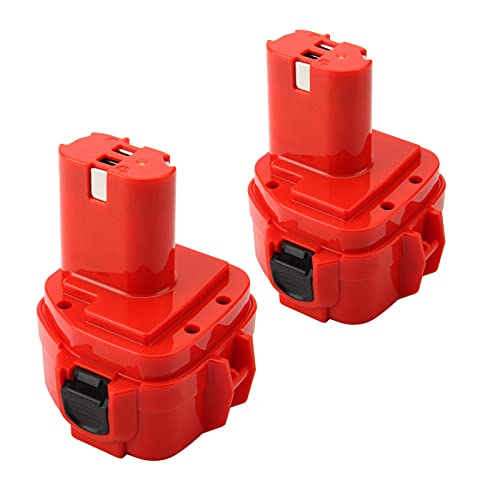 2X Iprize 12V 4,0Ah Batteria Per Makita Pa12 1222 1220 1235 1233 1234 1235B 1235F 192696-2 192698-8 192698-A 193138-9 193157-5 4013D