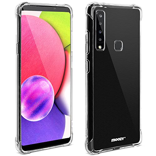 Moozy Cover Silicone Trasparente Per Samsung A9 2018, A9 Star Pro, Galaxy A9S - Custodia Antiurto, Crystal Clear Case, Tpu Morbido