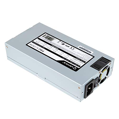 Unykach Alimentatore Flex 1U Standard 250 W, Ideale Per Scatola Rack 19" Da 1U