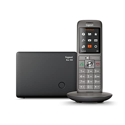Gigaset Cl660 Telefono Cordless, Vivavoce, Calendario, Nero [Italia]