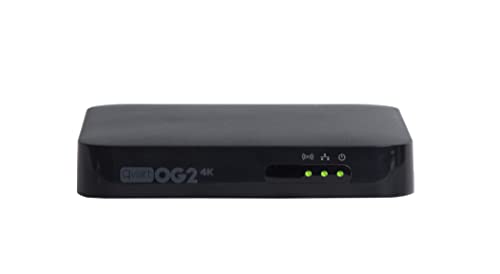 Qviart Og2 4K Ricevitore Multimedia Streaming Linux Ott Ultra Rapido Uhd 2160P Hdr10 Hlg 10Bit H.265 Con Qtv E Uno Straordinario Telecomando Con Smart