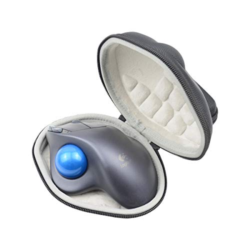 Luyiba Custodia Rigida Da Viaggio Per Mouse Wireless Bluetooth Logitech M570 Trackball