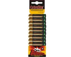 12 Batterie Mini Stilo Lunga Durata Blister 12 Pz
